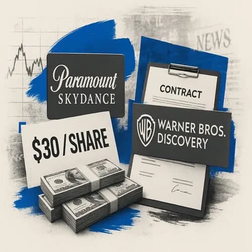 Paramount Skydance (PSKY) reaffirms commitment to delivering superior USD 30/...