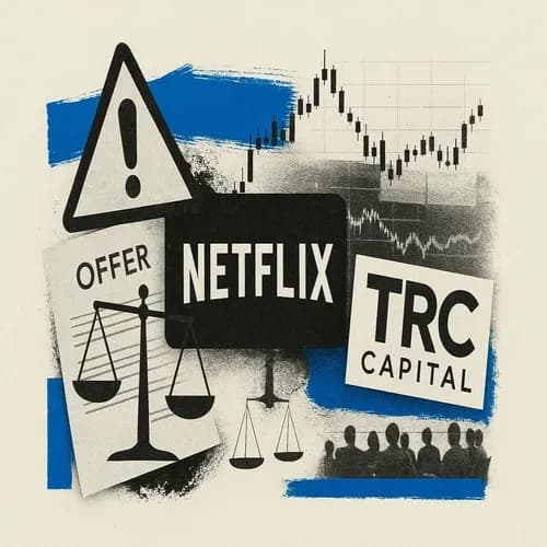 Netflix (NFLX) has urged shareholders to reject the mini tender offer by TRC ...