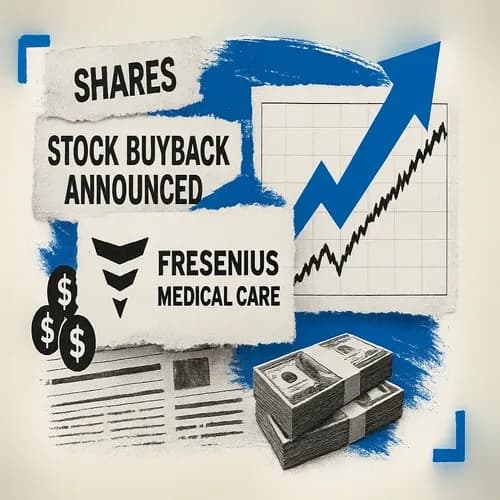 Fresenius Medical Care (FME GY) announces its speeding up its share buyback p...