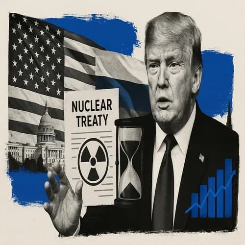 US President Trump on US-Russia nuclear treaty