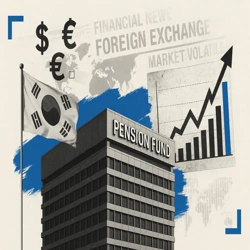 South Korea's pension fund said to implement strategic foreign exchange hedgi...