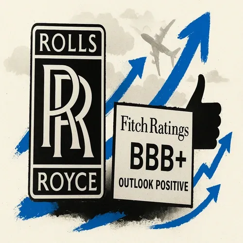 Rolls-Royce (RR/ LN) affirmed at Fitch with BBB+, Outlook Positive