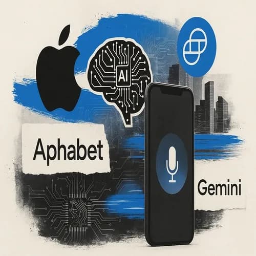 Apple (AAPL) has selected Alphabet's (GOOGL) Gemini for AI-powered Siri