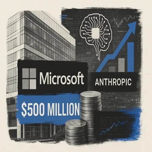 Microsoft's (MSFT) spending on Anthropic AI is on pace to hit USD 500mln