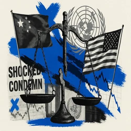 China Deputy UN Envoy says China is deeply shocked