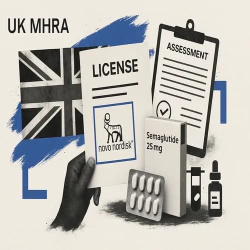 UK MHRA is reviewing license application for Novo Nordisk's (NOVOB DC) oral S...