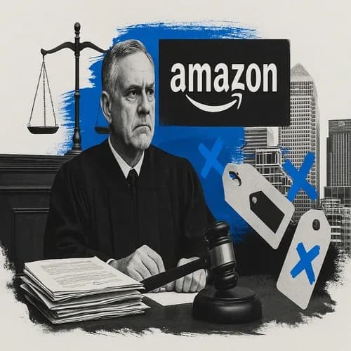 US judge rejects Amazon (AMZN) bid to dismiss a lawsuit accusing it of price ...