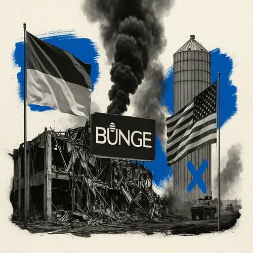 Russian attack on Ukraine's Dnipro hits enterprise owned by US agriproducer B...