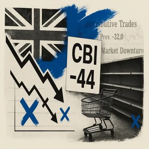 UK CBI Distributive Trades* (Dec) -44.0 (Prev. -32.0)
