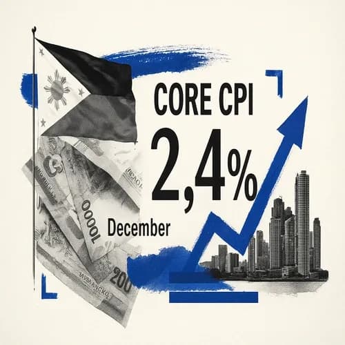 Philippines Core CPI YY (Dec) 2.4% (Prev. 2.4%)
