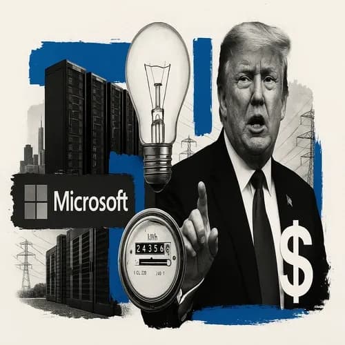 US President Trump posts "I never want Americans to pay higher Electricity bi...