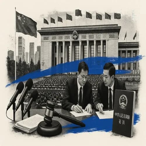 China's NPC is holding a meeting - awaiting readout