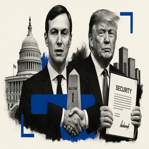Trump's son-in-law Kushner says today was a very big milestone and Trump is c...