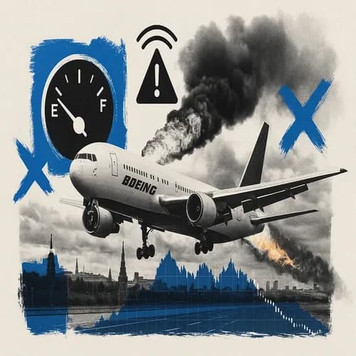 Russian airline plane has issued a distress signal — A Boeing (BA) 767-224