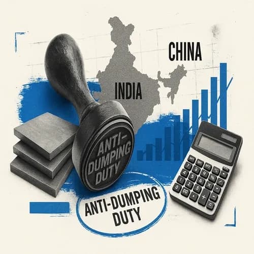 India imposes anti-dumping duty on some steel imports from China for 5 years