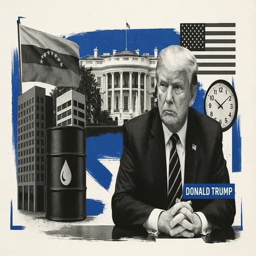 US President Trump says the largest oil companies are coming to the White Hou...