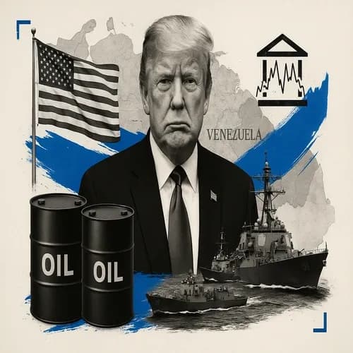 US President Trump says US will keep ships and oil seized near Venezuela