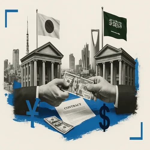 Japan megabanks are to jointly lend USD 1.5bln to the Saudi government