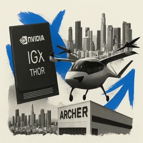 NVIDIA (NVDA) says "We’re excited about Archer’s (ACHR) plan to integrate NVI...