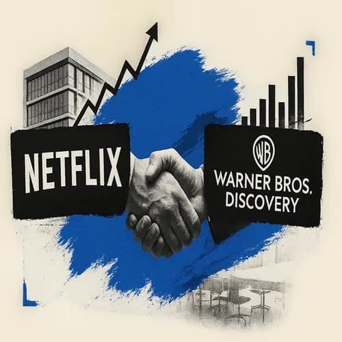 Netflix (NFLX) supports Warner Bros. Discovery (WBD) board's commitment to me...