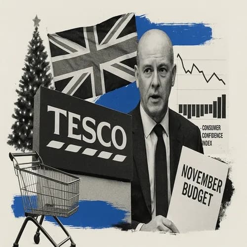 Tesco (TSCO LN) CEO says he does not believe the UK's November budget had a m...