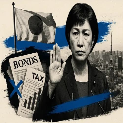 Japanese PM Takaichi said Japan's national debt is still high