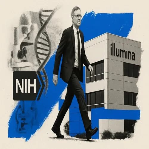 Former NIH Director Green to join Illumina (ILMN) as Chief Medical Officer