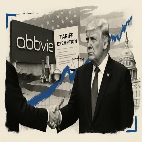 AbbVie (ABBV) has signed an agreement with the Trump administration