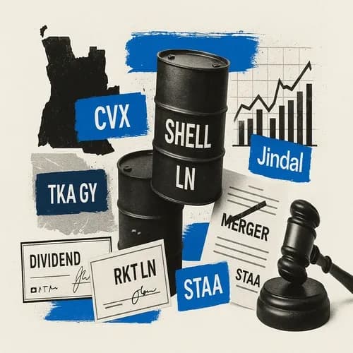 EUROPEAN OPEN: SHEL LN to acquire Angola blocks from CVX