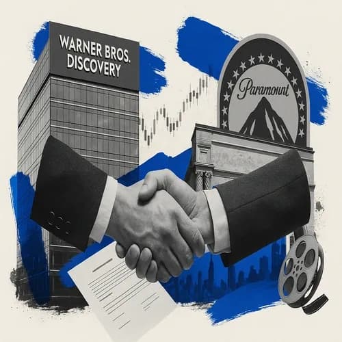 Warner Bros Discovery (WBD) chair says they would be open to a potential tran...