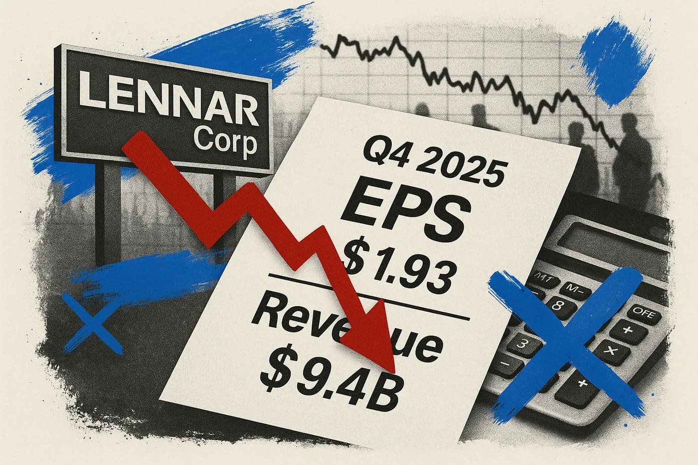 Lennar Corp (LEN) Q4 2025 (USD): EPS 1.93 (exp. 2.21)