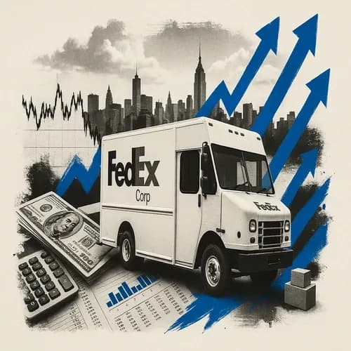 FedEx Corp (FDX) Q2 2026 (USD): Adj. EPS 4.82 (exp. 4.1)