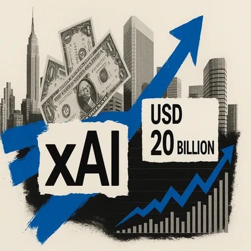 xAI raises USD 20bln in Series E funding, topping the USD 15bln target