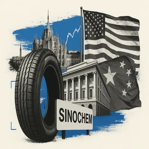 Italy's government and Pirelli (PIRC IM) are searching for ways to end Sinoch...