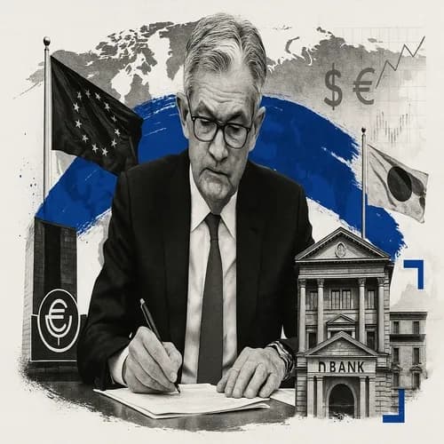 Global central banks are reportedly drafting a statement in support for Fed C...