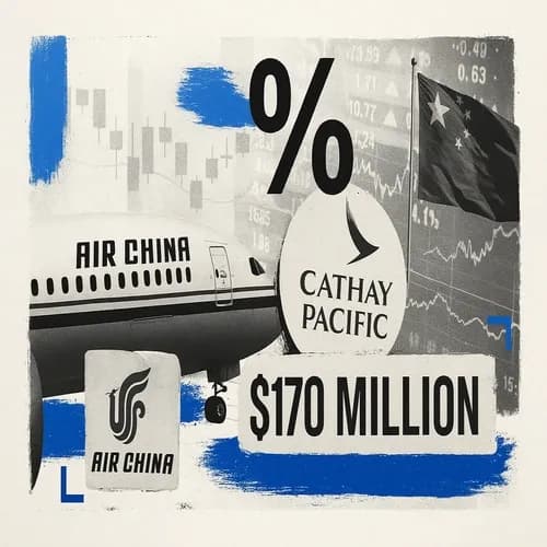 PRE-MARKET CHINESE STOCKS NEWS: Air China (753 HK) is to sell a 1.6% stake in...