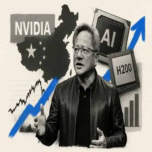 NVIDIA (NVDA) CEO says Chinese demand for its AI chips is quite high and H200...