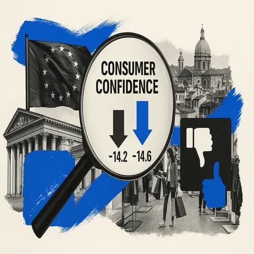 EU Consumer Confid. Flash * (Dec) -14.6 vs. Exp. -14.0 (Prev. -14.2)