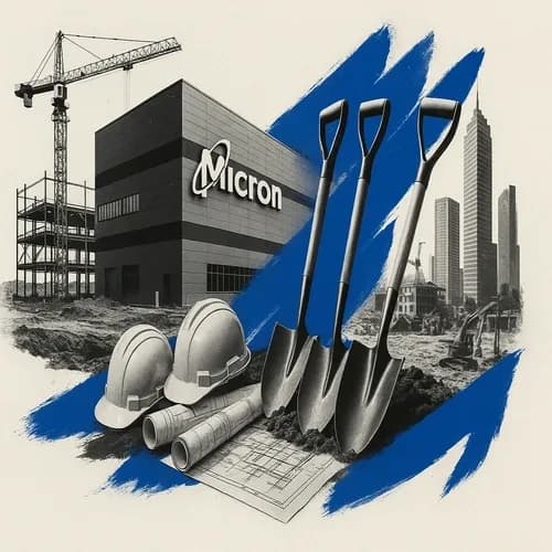 Micron (MU) announces groundbreaking at its new New York megafab