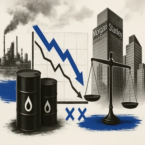 Morgan Stanley expects another period of softness for crude ahead