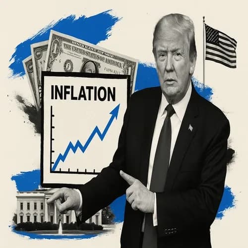 US President Trump says there is practically no inflation now
