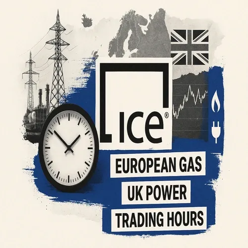 ICE plans 22-hour trade for European and UK gas and power by February 23rd