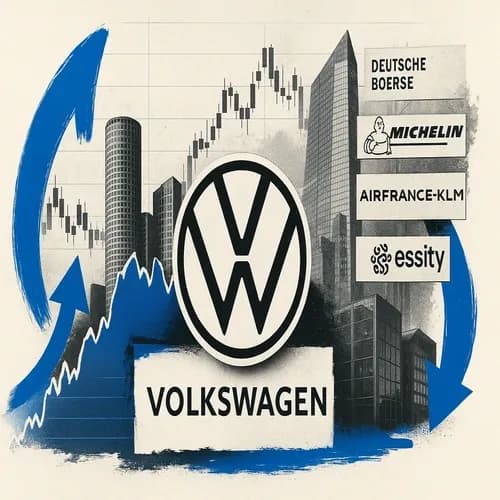 European Movers: Volkswagen (VOW3 GY) +4.7%