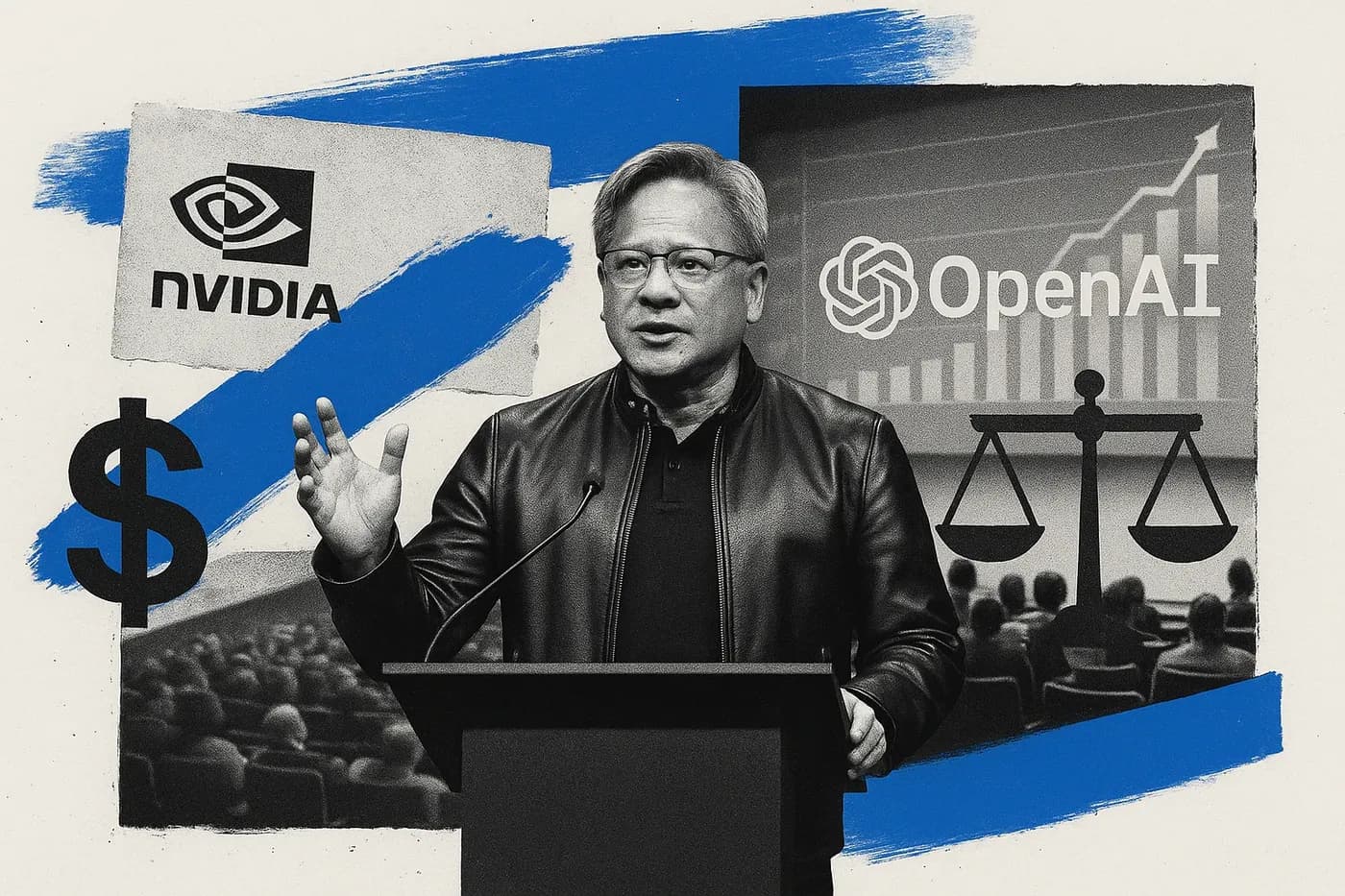 NVIDIA (NVDA) CEO Huang says have not yet given OpenAI a penny