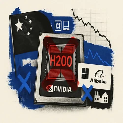 China reportedly tells tech companies to halt NVIDIA (NVDA) H200 chip orders