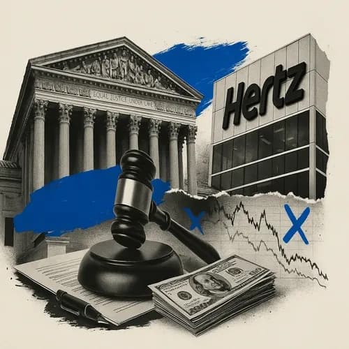 US Supreme Court has dismissed a move by Hertz (HTZ) to avoid paying over USD...