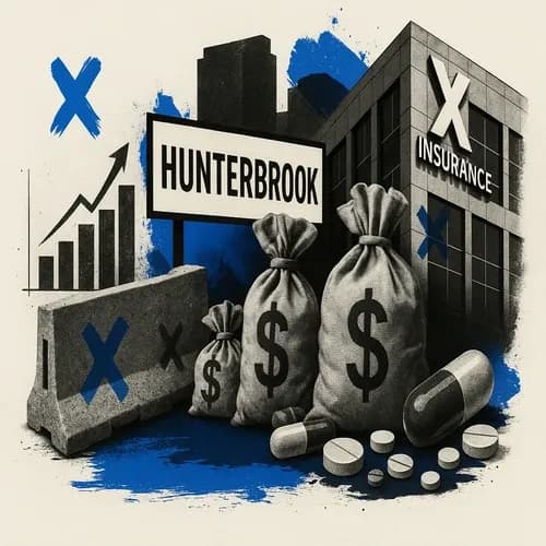 Hunterbrook posts on X Insurance giants are hiding billions meant to lower Am...