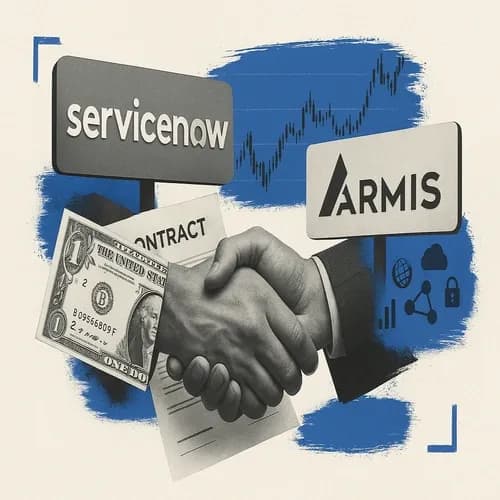 ServiceNow (NOW) is to acquire Armis for USD 7.75bln in cash