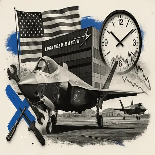 The US fleet of F-35s was only available to fly half of the time because of p...