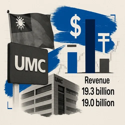 UMC (2303 TT) Dec (TWD): Revenue 19.3bln (prev. 19.0bln Y/Y)